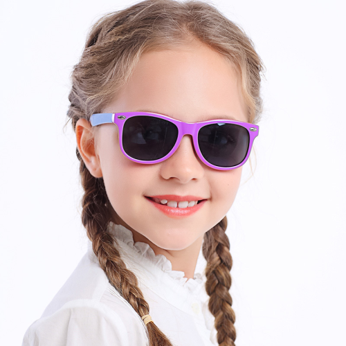 Children‘s Sunglasses Factory Silicone Polarized Sunglasses Sunglasses Baby Big Frame Children Sunshade Primary School Students Kid‘s Eyewear 
