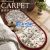 Shida Bedroom Carpet Master Bedroom Light Luxury Advanced Bedside Blanket Oval Floor Mat in Front of Bed Room Sleeping Cushion