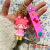 New Anime Key Chain Sakura Girl Large Doll Cute Cartoon Key Button Pendant Schoolbag Pendant