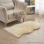 Light Luxury Popular Simple Bedroom Bedside Bay Window-Foot Sofa Fluff Wool-like Fish-Shaped Floor Mat Carpet rug
