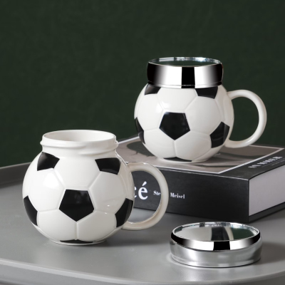 Ceramics mug ceramic cup the world cup shaped mug football mug soccer cup coffee mug  mirror mug ..