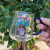 Diamond Love Heart High Shed Glass Cup Office Heat Resistant Water Cup Coffee Cup Home Breakfast Milk Cup Gift Cup