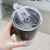 Fashion Coffee Cup with Stainless Steel Straw Vacuum Insulation