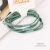 Colorful Basic Headband Internet Celebrity High Elastic Headdress Two-in-One Hair Band Ponytail Rope Simple Sweet All-Matching Tie Hair