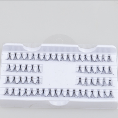 Hot Melt Chicken Claw Hair False Eyelashes 10P Hot Melt Individual False Eyelash 20 P30p40p Thick Self-Grafting Factory in Stock Wholesale
