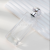 Entrepreneurship Aluminum Cover Press Glass Empty Perfume Bottle Square Screw Perfume Cosmetic Subpackaging Spray Bottle