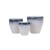 Factory Direct Supply Aloe Porcelain-like Small Thickened Non-Porous Artificial Flower Planting Decoration Two-Color Spray Point Melamine Flowerpot