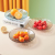 Pet Fruit Plate Large 28.5*6 Fruit Plate  Household Living Room Coffee Table Candy Snack Dried Fruit Box