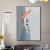 Jiusheng Simple Cozy Bedroom Decorative Painting Light Luxury Figure Beauty Hanging Painting Room Bedside Mural Living Room Background Wall