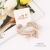 South Korea Dongdaemun New Woven Milk Tea Bracelet Hair Band Simple Texture Hair Rope Rubber Headband Head Rope Hair Tie Hair Accessories