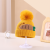 2022 Autumn and Winter New Baby Knitted Hat Cartoon Carrot Wool Children Sleeve Cap