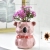 Factory Direct Supply Ceramic Hot Sale Ceramic Small Flower Pot Succulent Plant Puppy Flower Pot Set