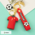 2022football Jersey Keychain World Cup Celebrity Related Goods Internet Celebrity Schoolbag Pendant PVC Creative Gift
