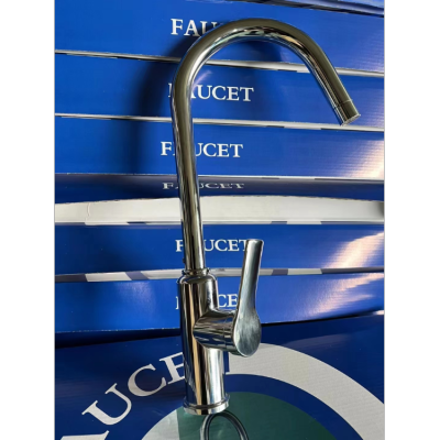 304 Stainless Steel Kitchen Faucet Anti-Rust Sink Faucet Easy to Clean Referee Faucet Brushed Vegetable Washing Faucet