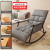 Home Balcony Rocking Chair Living Room Bedroom Leisure Chair Lazy Sofa Bedroom Lunch Break Recliner Adjustable Sofa Bed