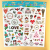 New Flat Bronzing Children's Decorative Book Note Hand Ledger Sticker Cartoon Hand Account Creative Stickers Painting Stickers