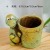 Factory Direct Supply Cartoon Dinosaur Succulent Flower Pot Creative Non-Porous Breathable Cement Succulent Plant Laozhuang Pot Wholesale