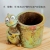 Factory Direct Supply Cartoon Dinosaur Succulent Flower Pot Creative Non-Porous Breathable Cement Succulent Plant Laozhuang Pot Wholesale