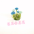Artificial/Fake Flower Bonsai Plastic Basin with Patterns Roses Daily Furnishings Ornaments
