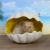 Hamster Shell Ceramic Nest Pet Supplies Summer Cooling Ceramic Nest Shell Ashtray Mediterranean Creative Home