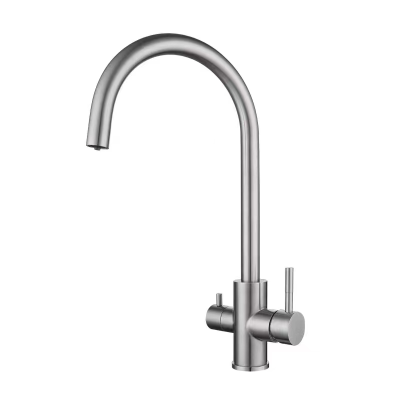 Sus304 Stainless Steel Water Purifier Kitchen Kitchen Faucet External Health Faucet with Hose Bracket Kitchen Faucet