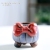 New Cute Cartoon Bowknot Succulent Flower Pot Ceramic Personality Creative Small Flower Pot Breathable Painted