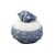 Nordic Ceramic Storage Jar With Lid Ocean Style Storage Jar Storage Box Coffee Scented Tea Cereal Can Jewelry Box