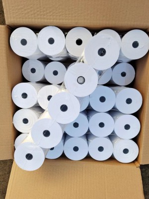 [Thermal Paper Roll Wholesale] Supermarket Takeaway Receipt Paper Front Desk Printer Printing Paper 80*60 Thermosensitive Paper