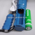 USB rechargeable flashlight mixed color battery removable with sidelight + SW-9052C