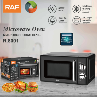 Microwave Oven Home Office Quick Light Wave 360 ° Turntable Microwave Oven Visual Heating Microwave Oven R.8001