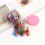 Bear Bottled Children Disposable Color Rubber Band Headdress Female Does Not Hurt Hair Rubber Band Little Hair Ring Baby Hairtie