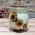 New Korean Style Painted Ceramic Succulent Bonsai Container Creative Three-Dimensional Sunflower Old Pile Large Flower Pot Wholesale