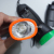 New dry battery plastic flashlight 2 * AA + with tail rope + Portable