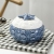 Nordic Ceramic Storage Jar With Lid Ocean Style Storage Jar Storage Box Coffee Scented Tea Cereal Can Jewelry Box