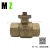 High Quality China Price Full Flow DN15 Forged Brass Lockable Ball Valve