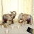 Production and Sales of Ceramic Elephant Furnishings Auspicious Domestic Ornaments Ceramic Crafts Zkz 9059 Pottery