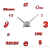 Factory Direct Sales European-Style Simple Craft Clock Creative Fashion Decorative Wall Clock Living Room Wall Sticker Simple DIY Clock