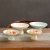 Small Ceramic Compote Fruit Plate Chinese Retro Tea Cake Tray Dessert Flat Ware Worship Plate Dried Fruit Tray Tableware Household