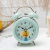 Creative New 669 New Cartoon Series 3-Inch Metal Bell Alarm Clock Children Student Bedroom Desktop Alarm Watch