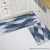 Printed Crystal Velvet Non-Slipand Oilproof Kitchen mat Home Living Room Foot rug Bathroom Toilet Floor Mat Door Carpet