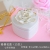 Nordic Ins Jewelry Box Ceramic Handmade Flower Storage Jar Creative Girlish Heart Desktop Gift Decoration Ornaments