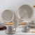 Danny Home Ceramics Bowl Plate Tableware Salad Bowl 4.75-Inch Bowl Set Japanese Nordic Affordable Luxury Ceramics