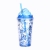 450ml Cool Summer Ice Glass Straw Plastic Ice Cream Cover Sequin Water Cup Refrigeration Crushed Ice Cup Self-Produced and Self-Sold