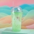 New Online Celebrity Double-Layer Cartoon Glitter Sequin Cup Unicorn Couple Straw Cup Refrigeration Plastic Water Cup Wholesale H