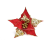 Glitter Artificial Christmas Flowers Xmas Tree Decorations Ornaments Merry Christmas Decorations for Home New Year 