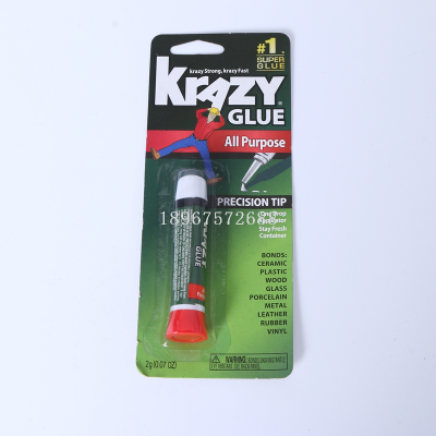 Krazy Glue Single Card Krazy Glue 1 Suction Card Krazy Glue
