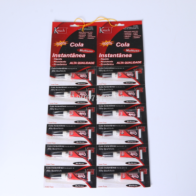 12 PCs 502 Cards with Strong Universal Glue