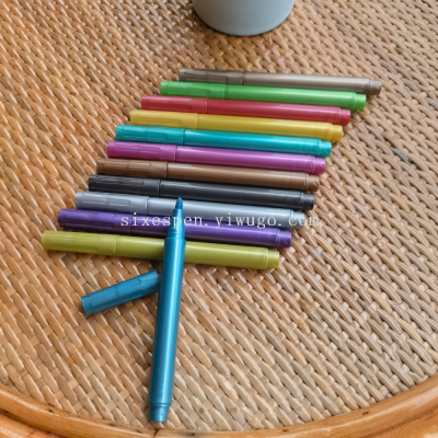 2022 New Metallic Color Fluorescent Pen, Liquid Chalk