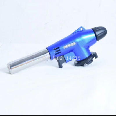 Portable Gas Flame GunSmall a Welding Blow LampCard Flame GunCooking Barbecue Baking Igniter