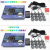 Car Atmosphere Light One for Four Led Seven-Color Lights Pedal Atmosphere Light App Control Flash Music Voice Control 